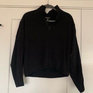 Athleta Terry 1/4 Zip Sweatshirt